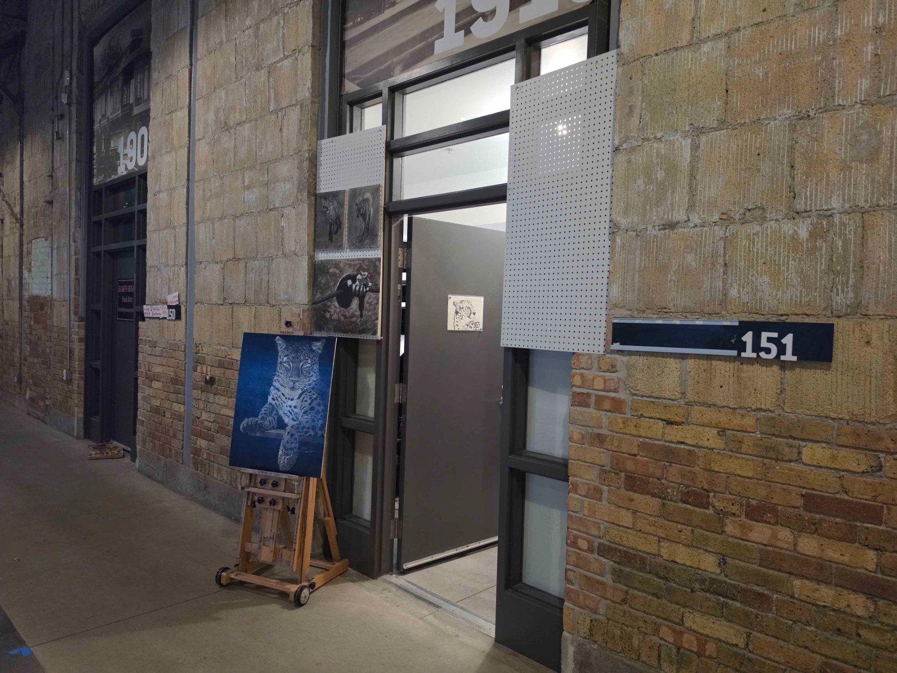 Entrance to Unit 151 at Wychwood Barns